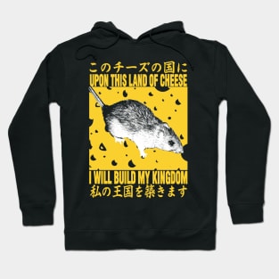 Cheese Kingdom Rat Hoodie